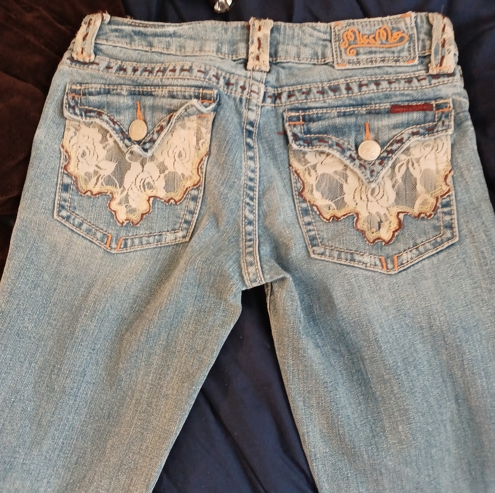 miss me boot cut jeans size 28
